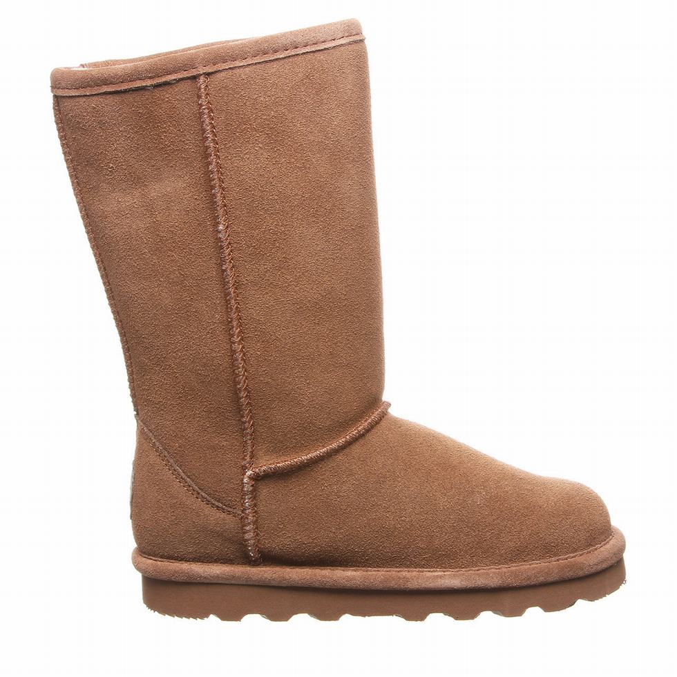 Botas Bearpaw Elle Tall Youth Niños Marrones | UPQ8412LC