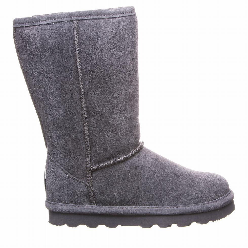 Botas Bearpaw Elle Tall Youth Niños Negras | FAH481JA