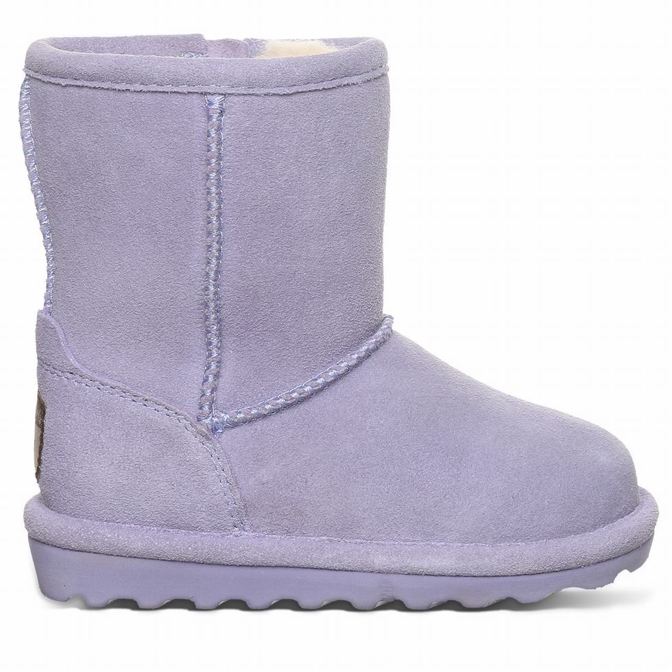 Botas Bearpaw Elle Toddler Zipper Niños Moradas | QRZ4659PM