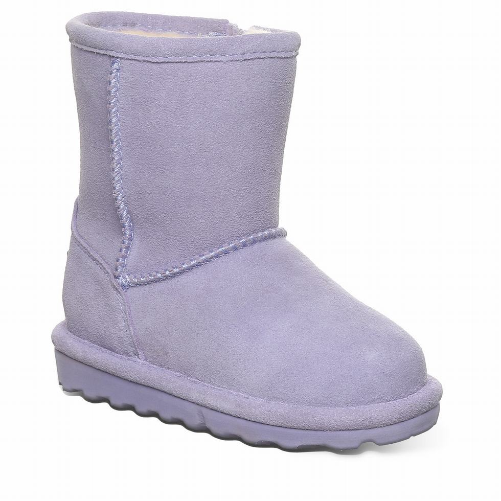 Botas Bearpaw Elle Toddler Zipper Niños Moradas | QRZ4659PM