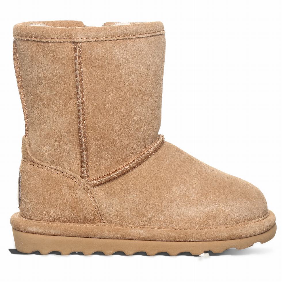 Botas Bearpaw Elle Toddler Zipper Niños Marrones | BQO2621MU