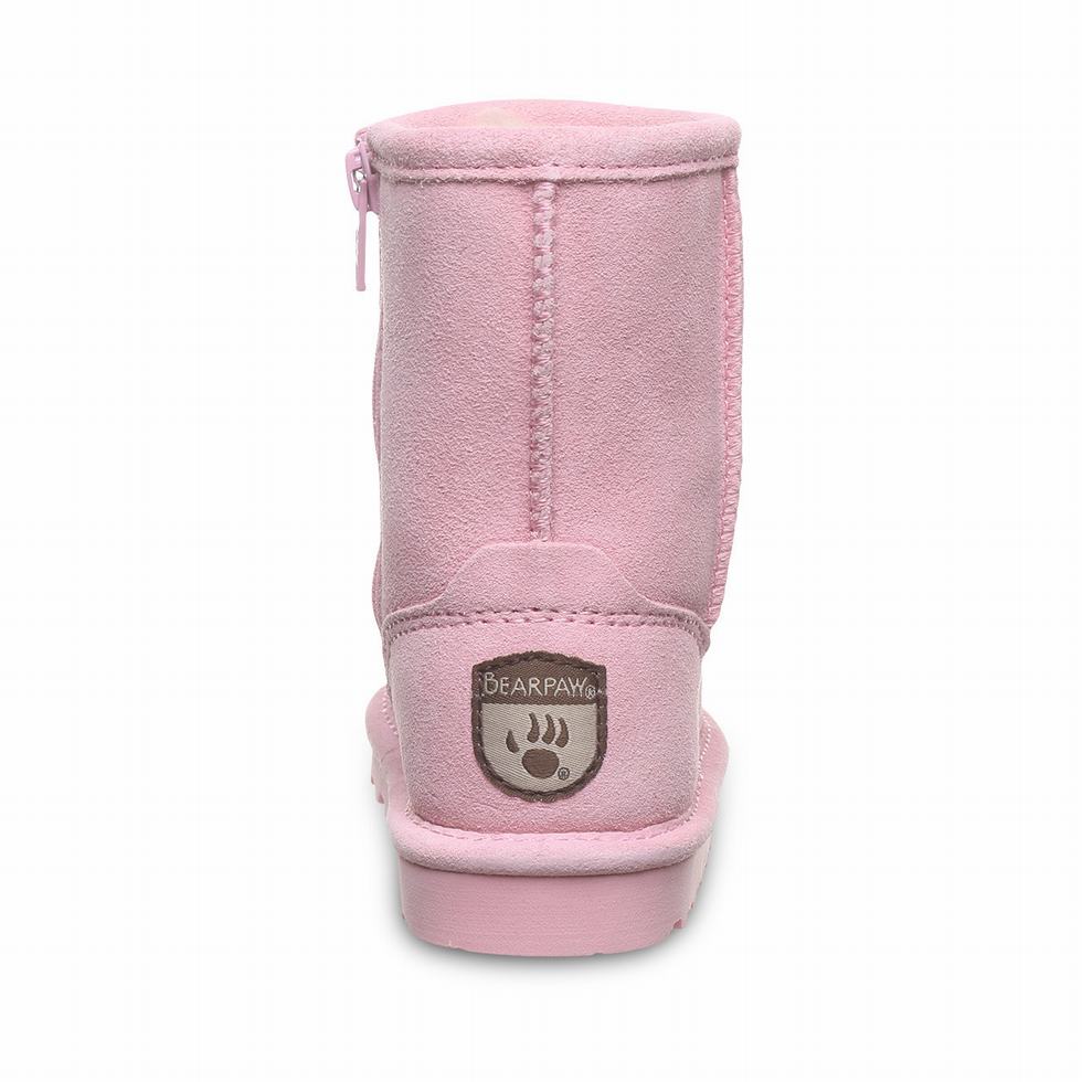 Botas Bearpaw Elle Toddler Zipper Niños Rosas | BYY1559ZB