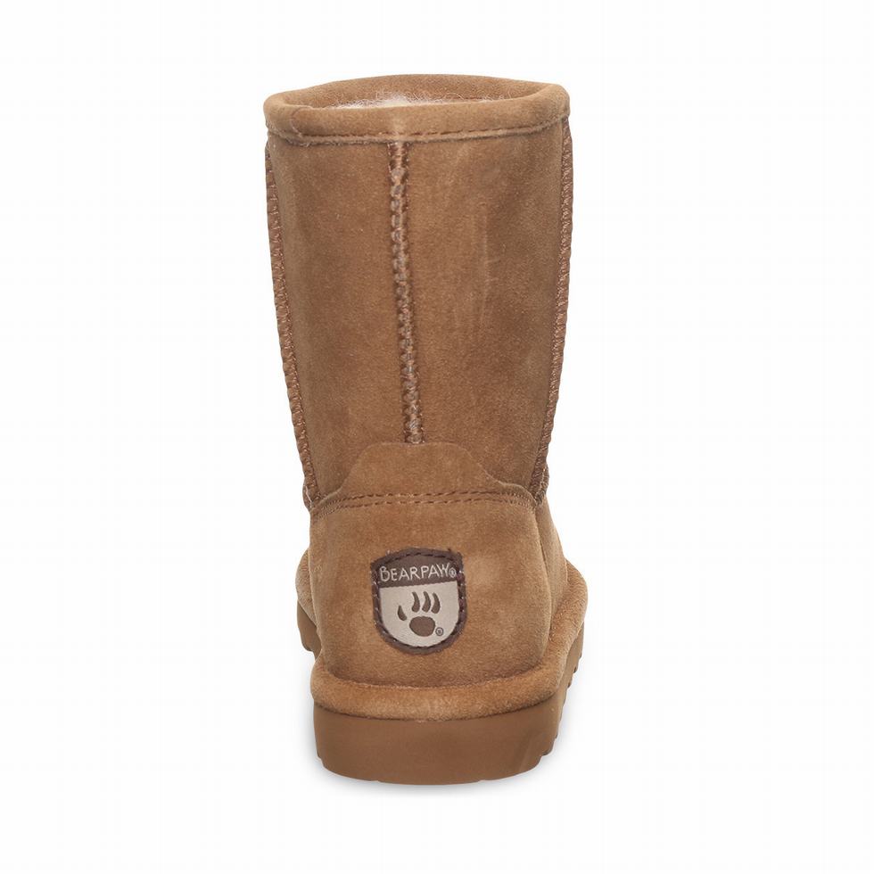 Botas Bearpaw Elle Youth Niños Marrones | UXR5530GE