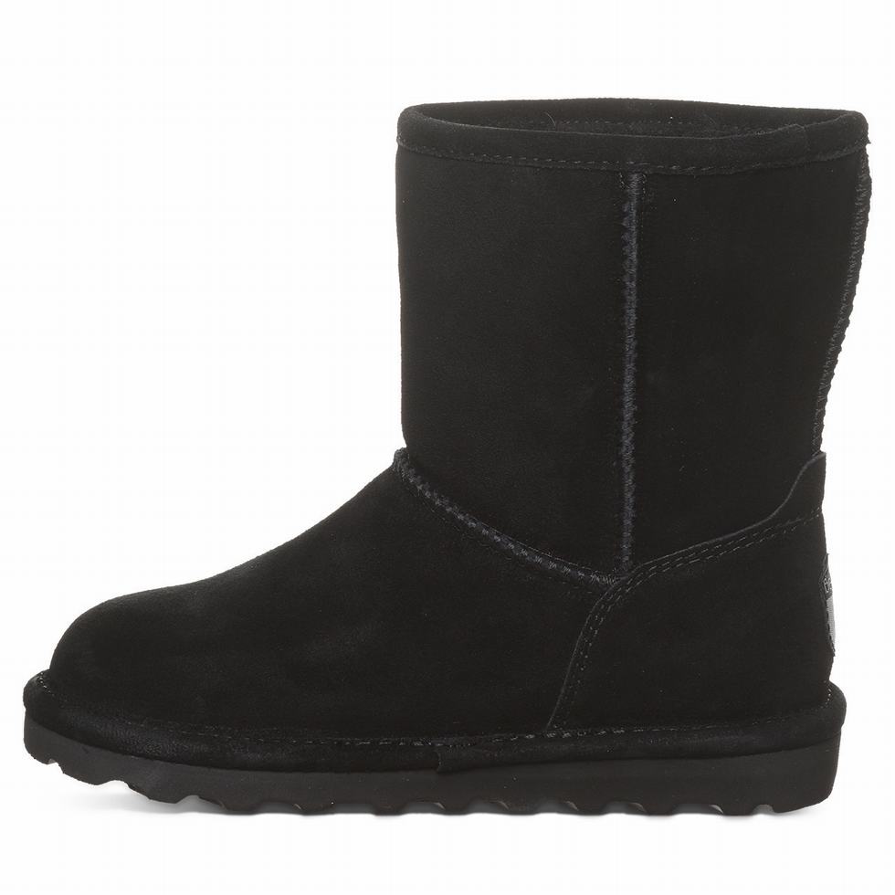 Botas Bearpaw Elle Youth Niños Negras | NOL389RO