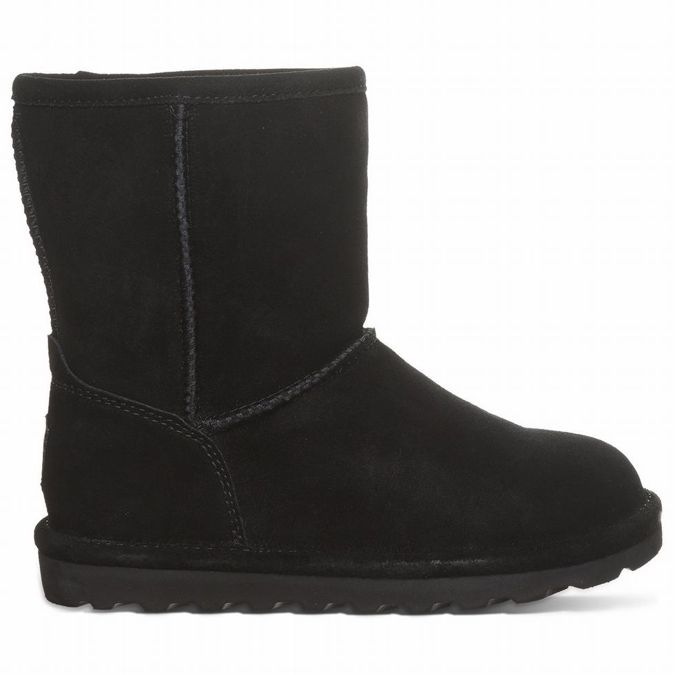 Botas Bearpaw Elle Youth Niños Negras | NOL389RO