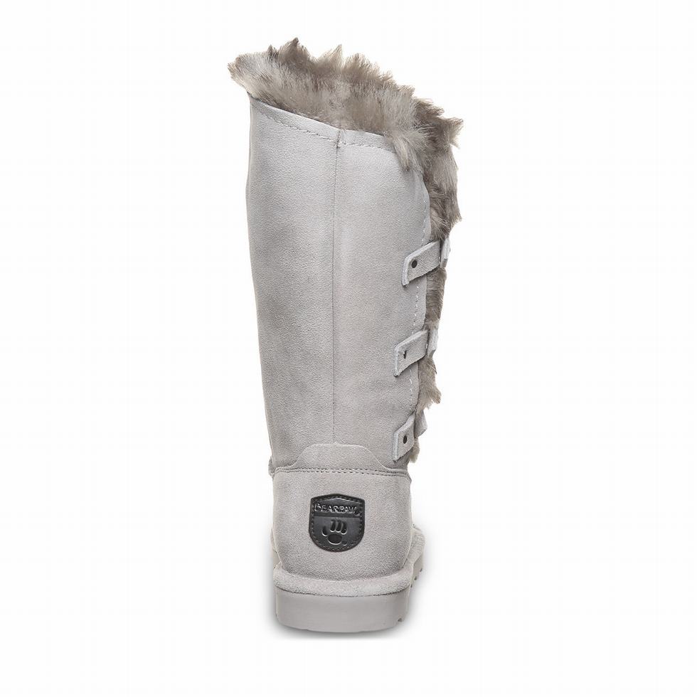 Botas Bearpaw Emery Mujer Gris | HXH3372GW