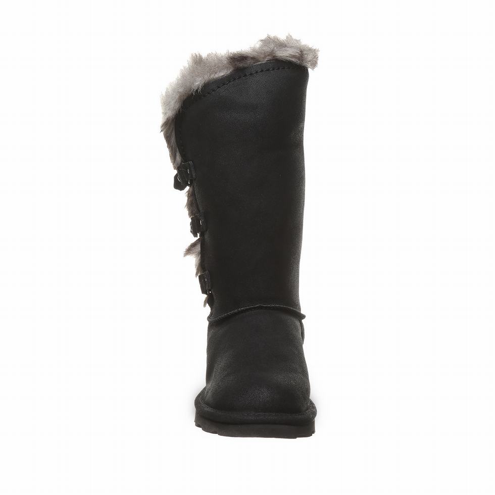 Botas Bearpaw Emery Mujer Negras | HHT2021JF