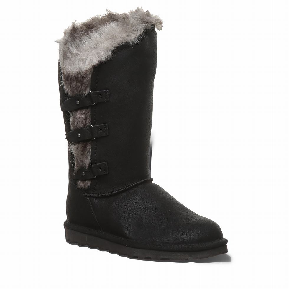 Botas Bearpaw Emery Mujer Negras | HHT2021JF