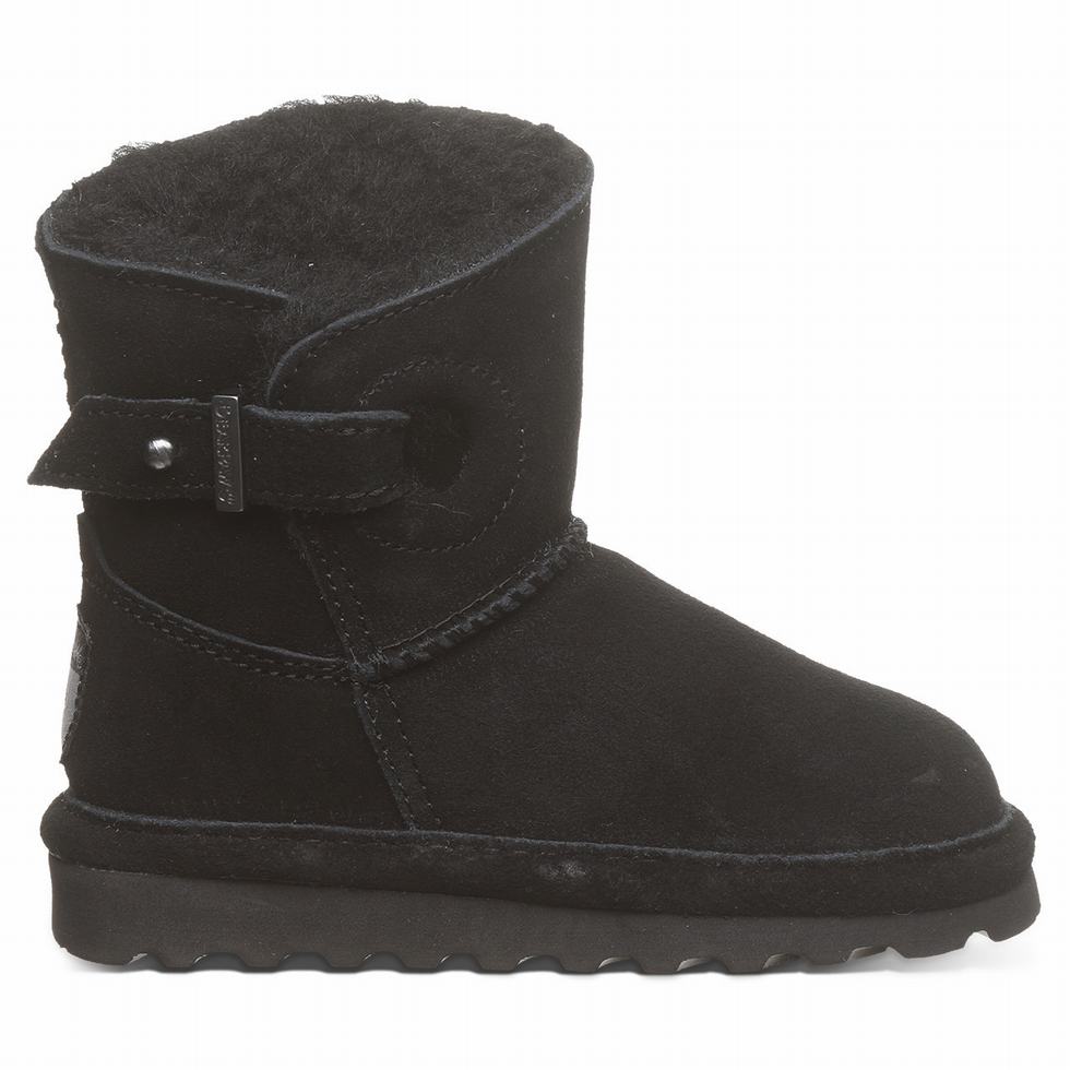 Botas Bearpaw Isabelle Toddler Niños Negras | ZPQ8066OH