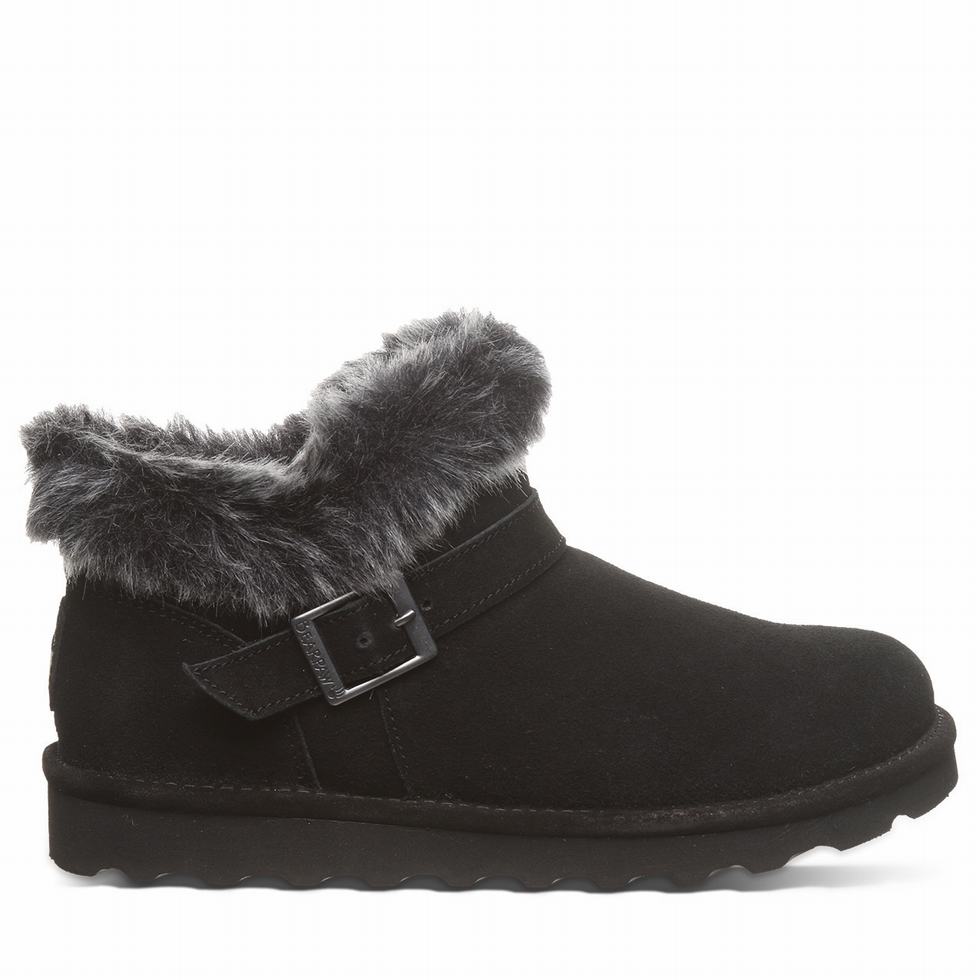 Botas Bearpaw Jasmine Mujer Negras | PZY1615AW