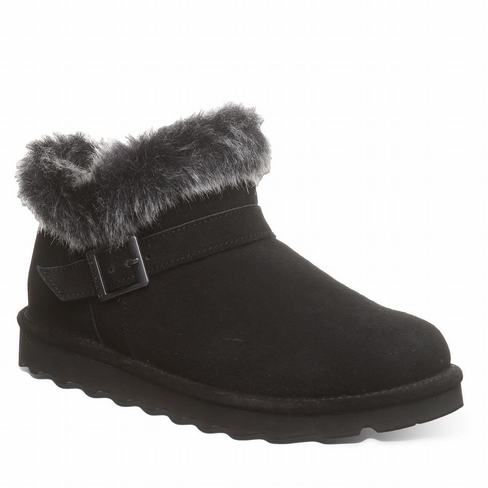 Botas Bearpaw Jasmine Mujer Negras | PZY1615AW