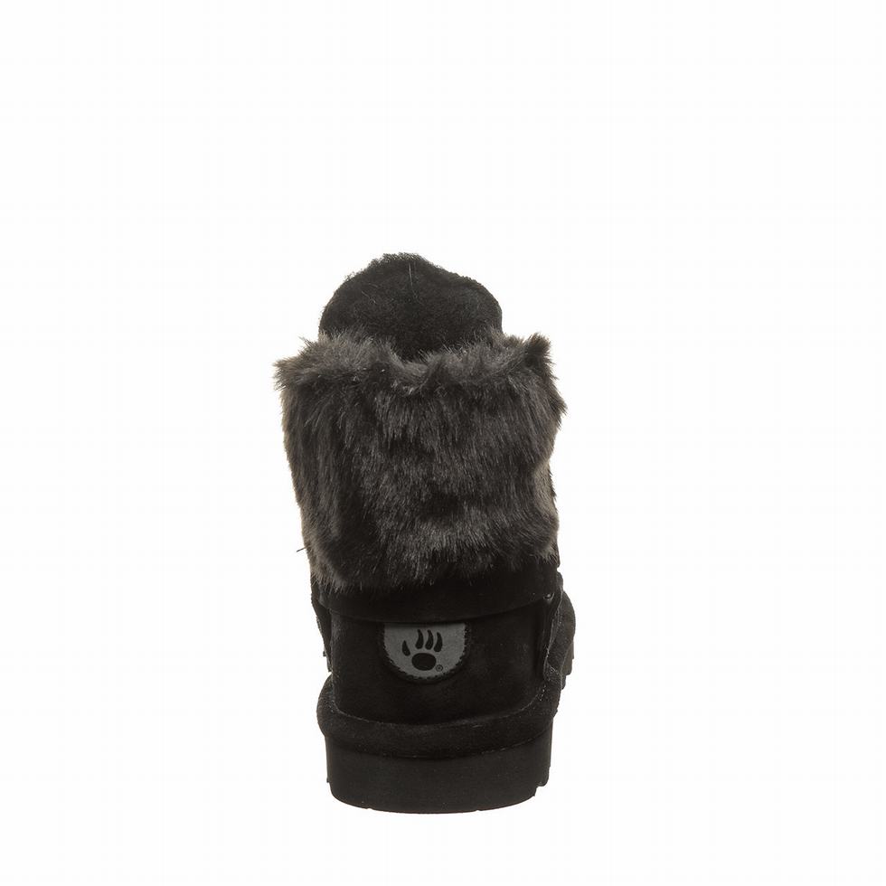 Botas Bearpaw Konnie Mujer Negras | VNE3336VO