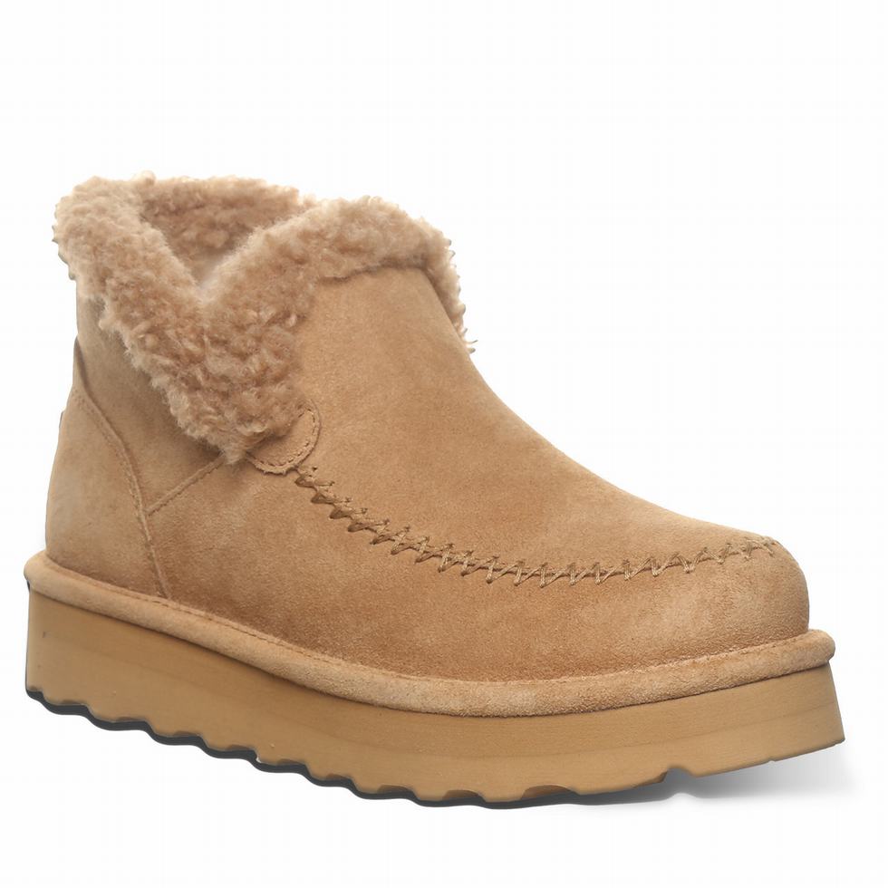 Botas Bearpaw Maeve Platform Lo Mujer Marrones | FZP6865TO