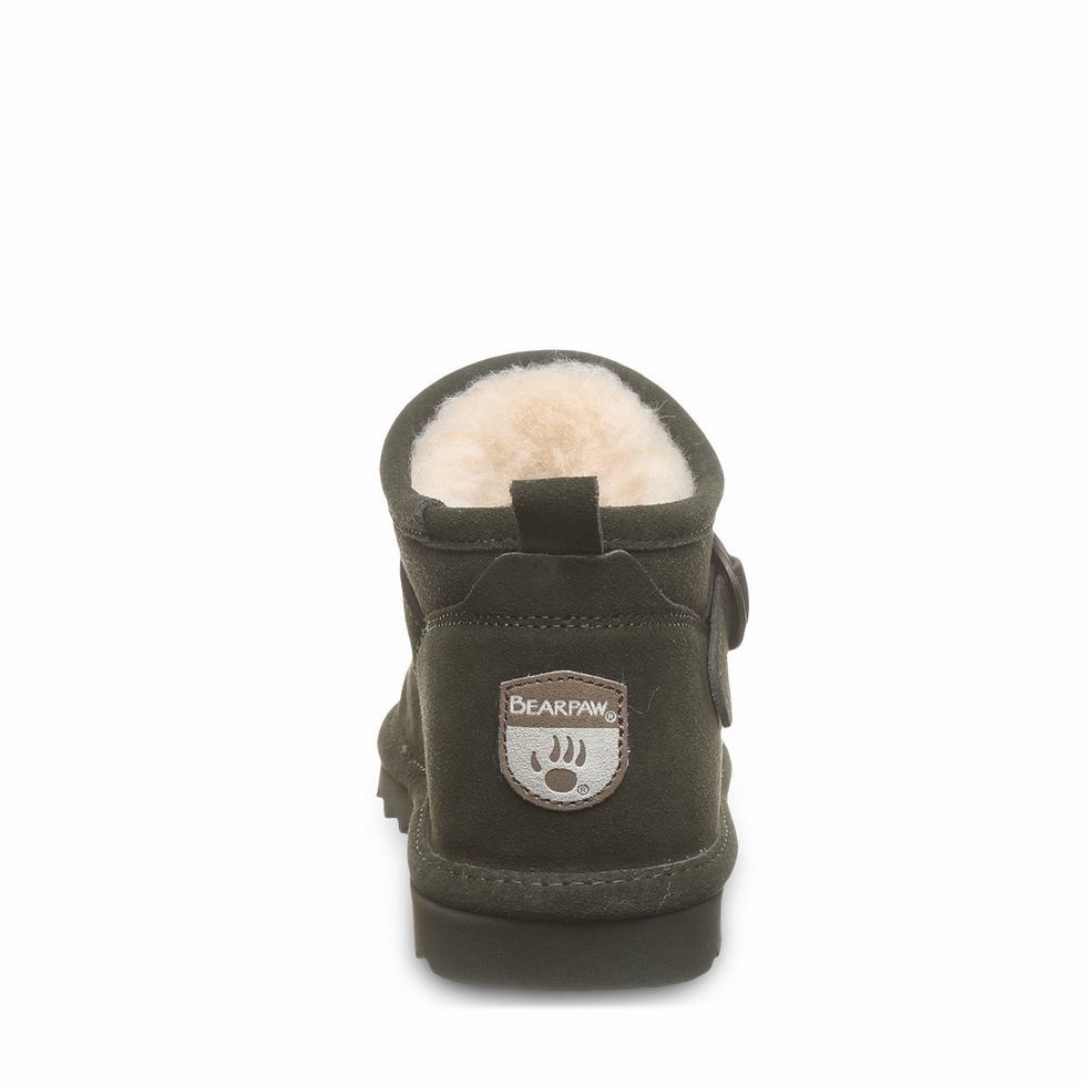 Botas Bearpaw Petite Mujer Verde | KUZ455BV