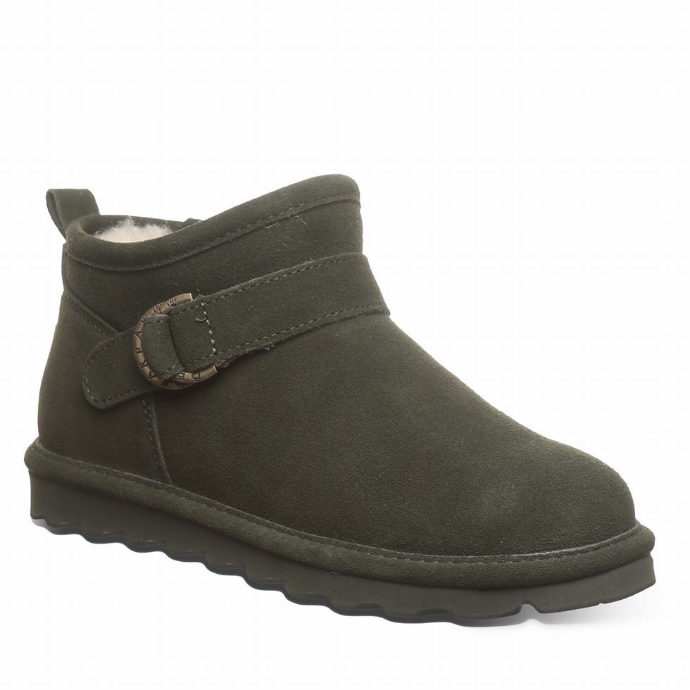 Botas Bearpaw Petite Mujer Verde | KUZ455BV