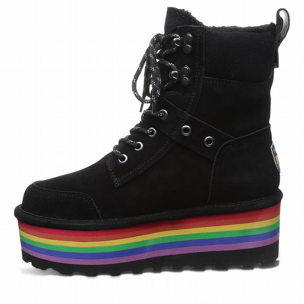 Botas Bearpaw Retro Alicia Mujer Negras | LXN3772GK