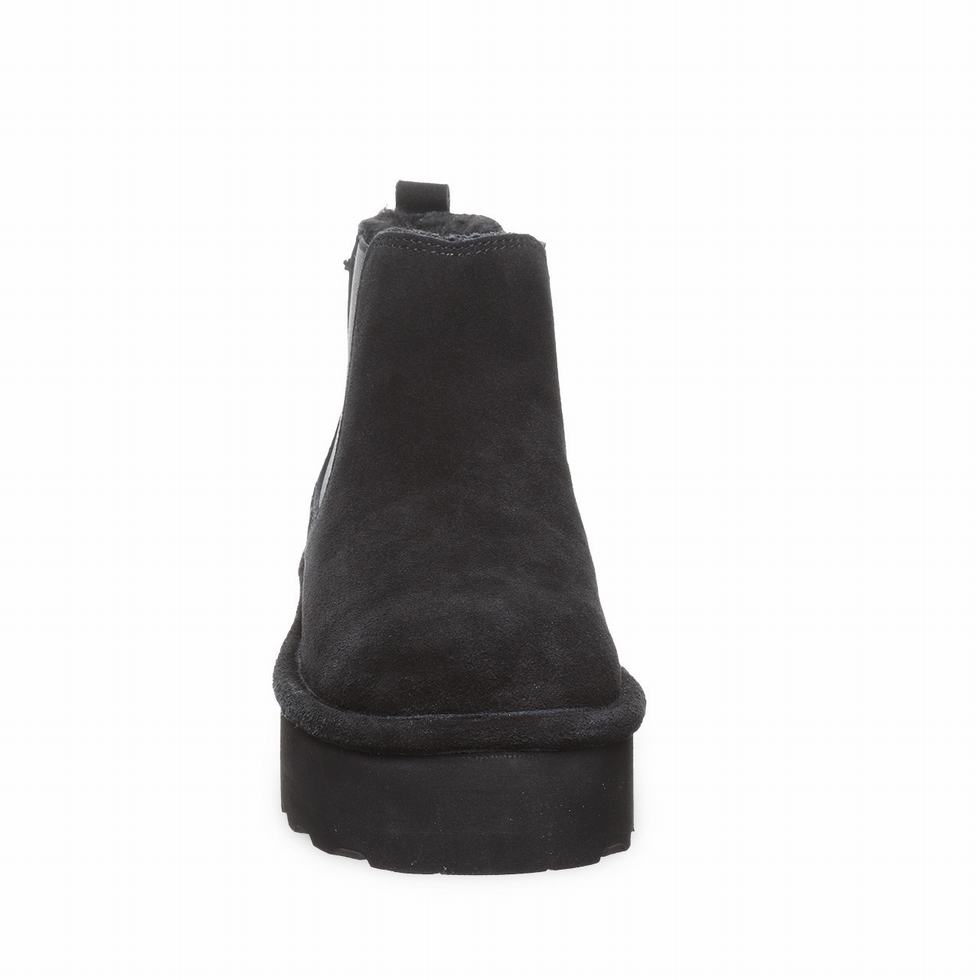 Botas Bearpaw Retro Drew Mujer Negras | OCR8640PU