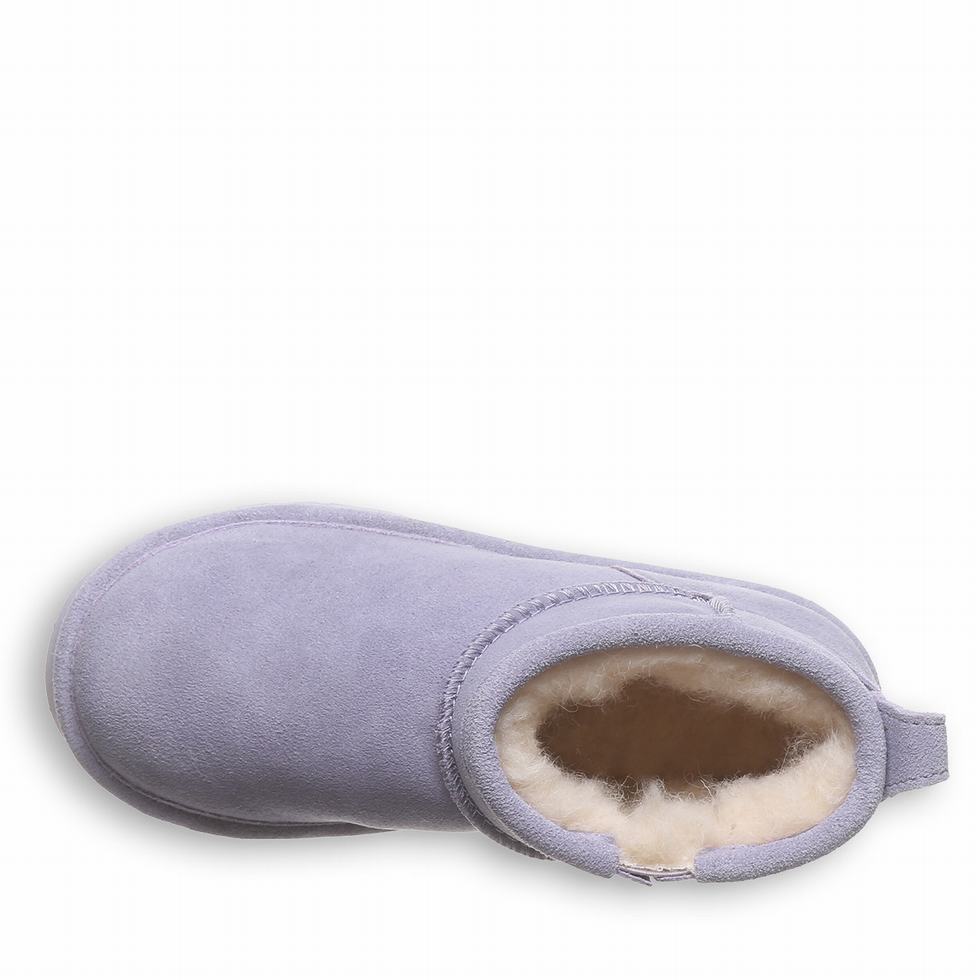 Botas Bearpaw Retro Shorty Youth Niños Moradas | IOW9721BF