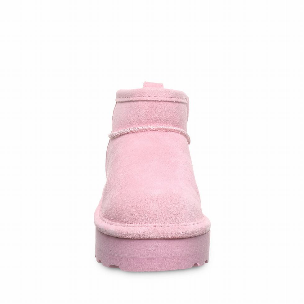 Botas Bearpaw Retro Shorty Youth Niños Rosas | LYA7432IQ