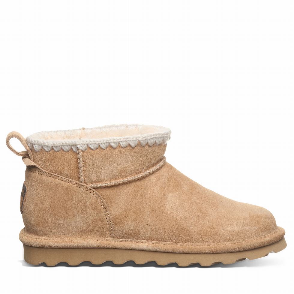 Botas Bearpaw Shorty Crochet Mujer Marrones | VPS3730BK