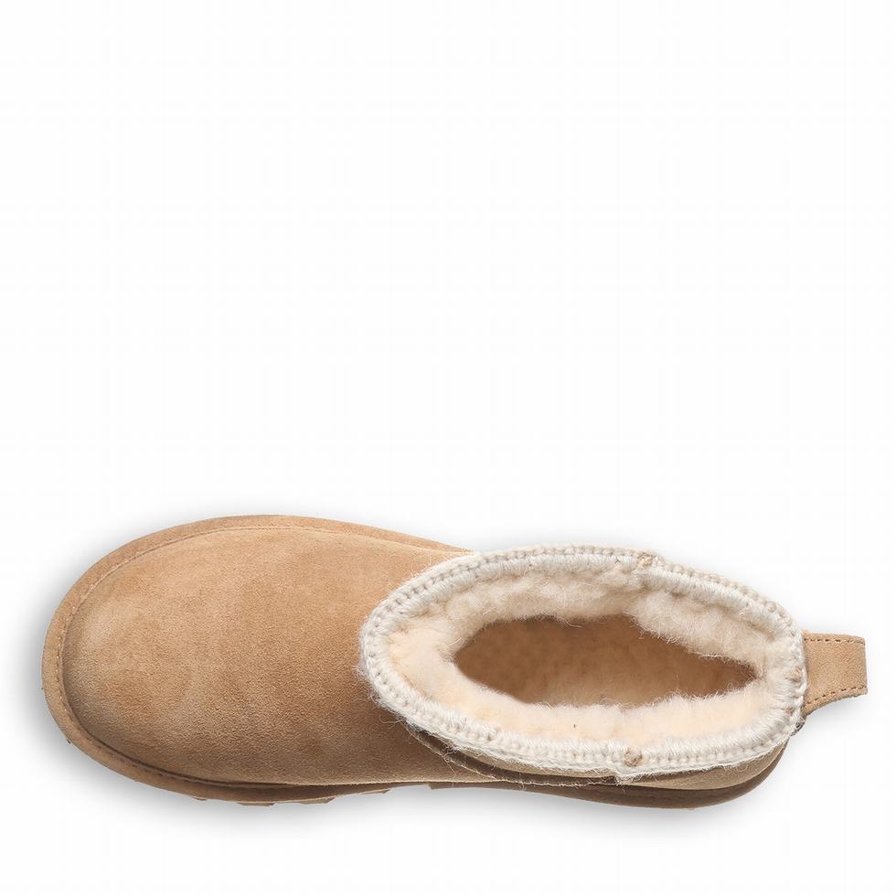 Botas Bearpaw Shorty Crochet Mujer Marrones | VPS3730BK