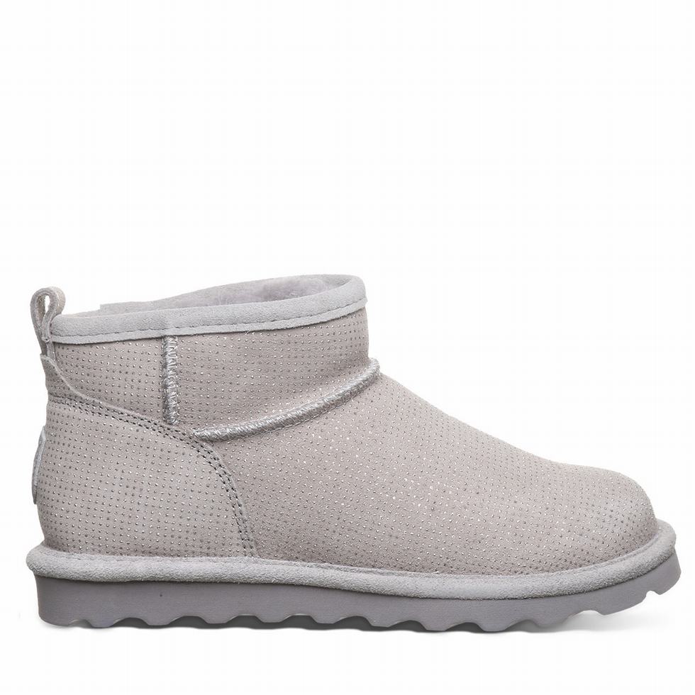 Botas Bearpaw Shorty Exotic Mujer Gris | UDE145AN