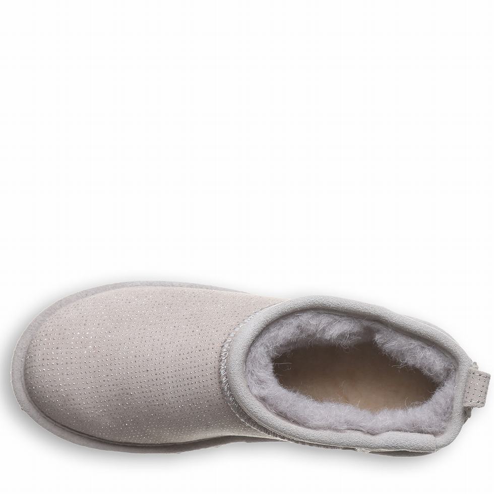 Botas Bearpaw Shorty Exotic Mujer Gris | UDE145AN