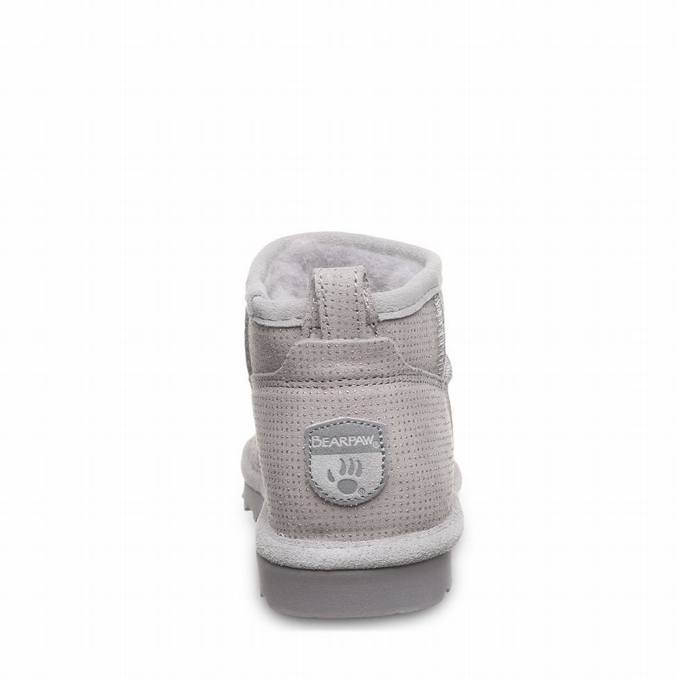 Botas Bearpaw Shorty Exotic Mujer Gris | UDE145AN