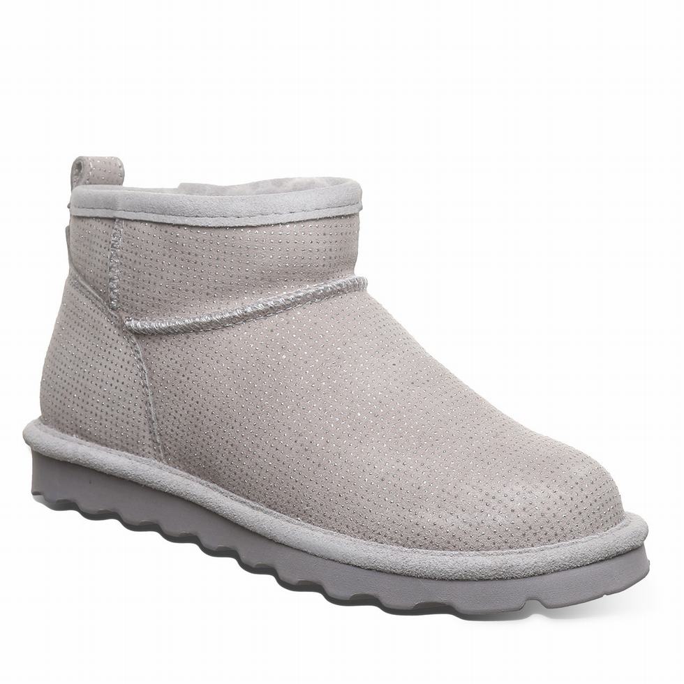 Botas Bearpaw Shorty Exotic Mujer Gris | UDE145AN