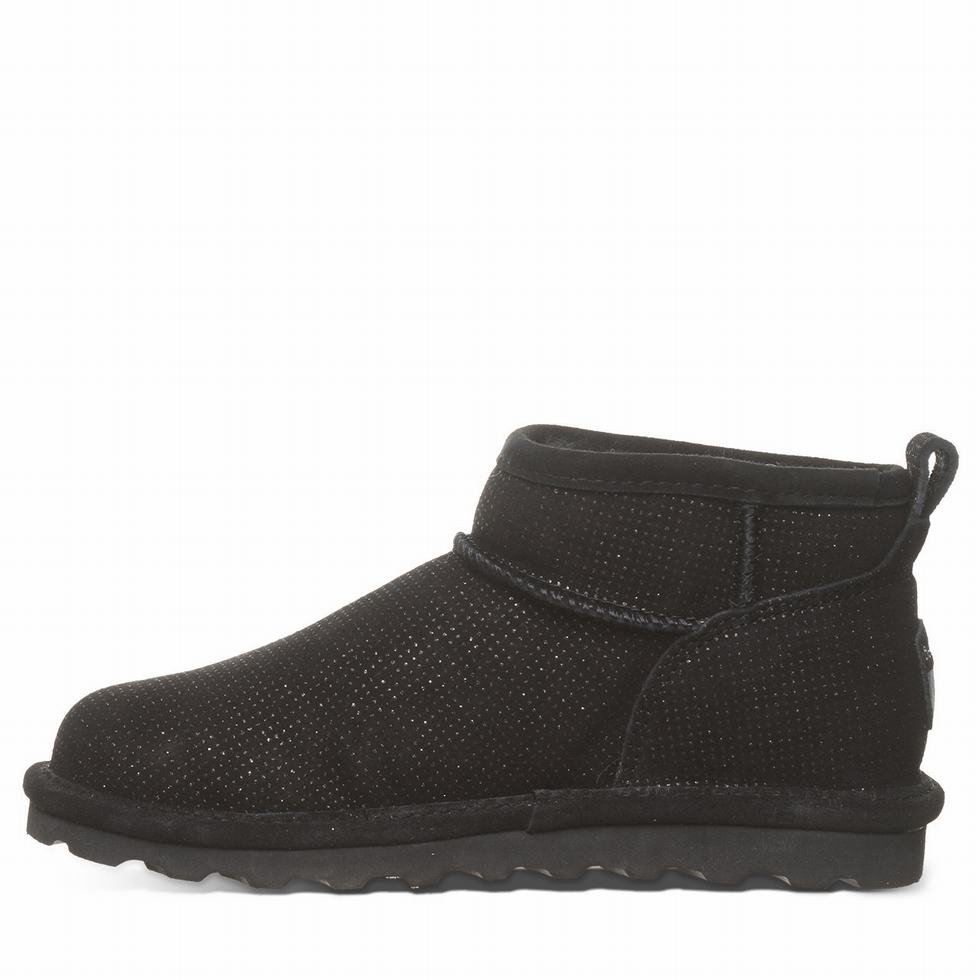 Botas Bearpaw Shorty Exotic Mujer Negras | HFE666TU