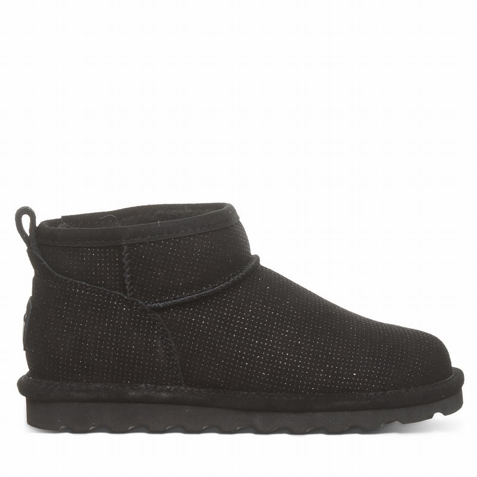 Botas Bearpaw Shorty Exotic Mujer Negras | HFE666TU