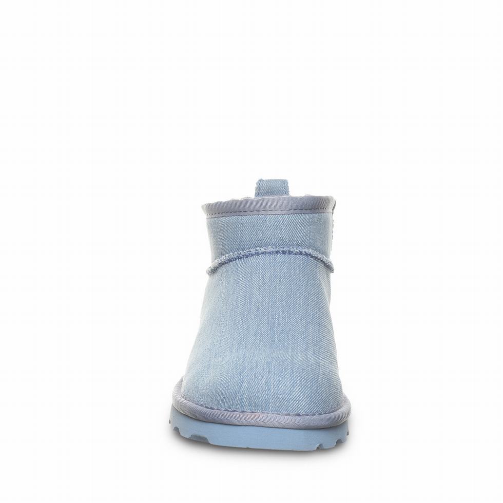 Botas Bearpaw Shorty Vegan Mujer Azules | OEL2138NN