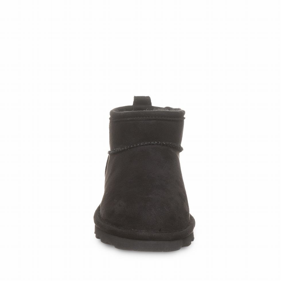 Botas Bearpaw Shorty Vegan Mujer Negras | HXD4862NC