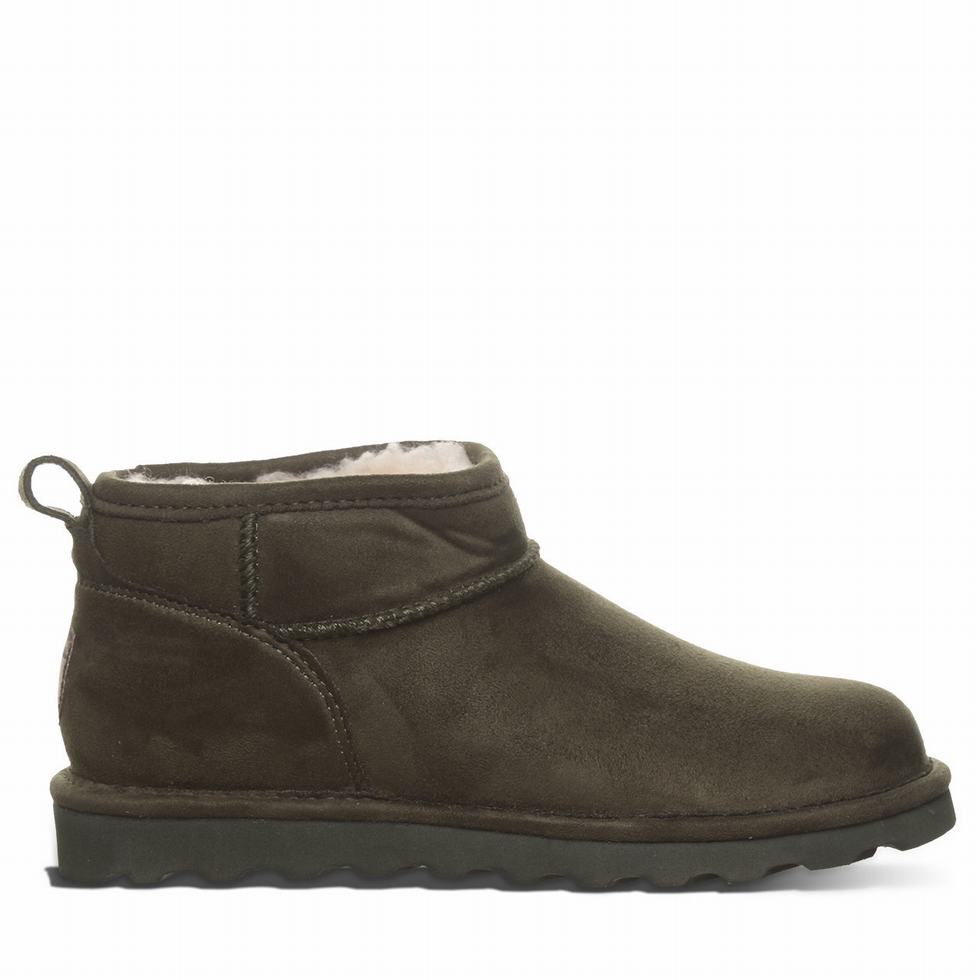 Botas Bearpaw Shorty Vegan Mujer Verde | QBP1040YN