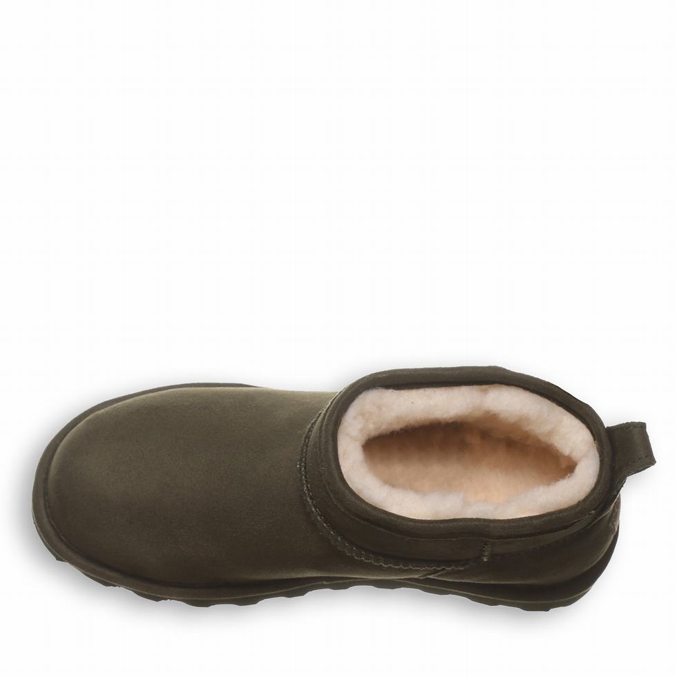 Botas Bearpaw Shorty Vegan Mujer Verde | QBP1040YN