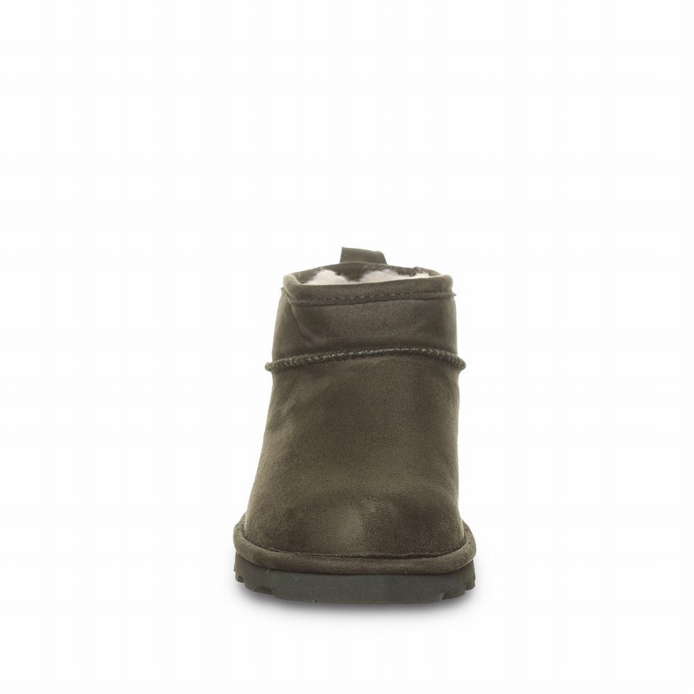 Botas Bearpaw Shorty Vegan Mujer Verde | QBP1040YN