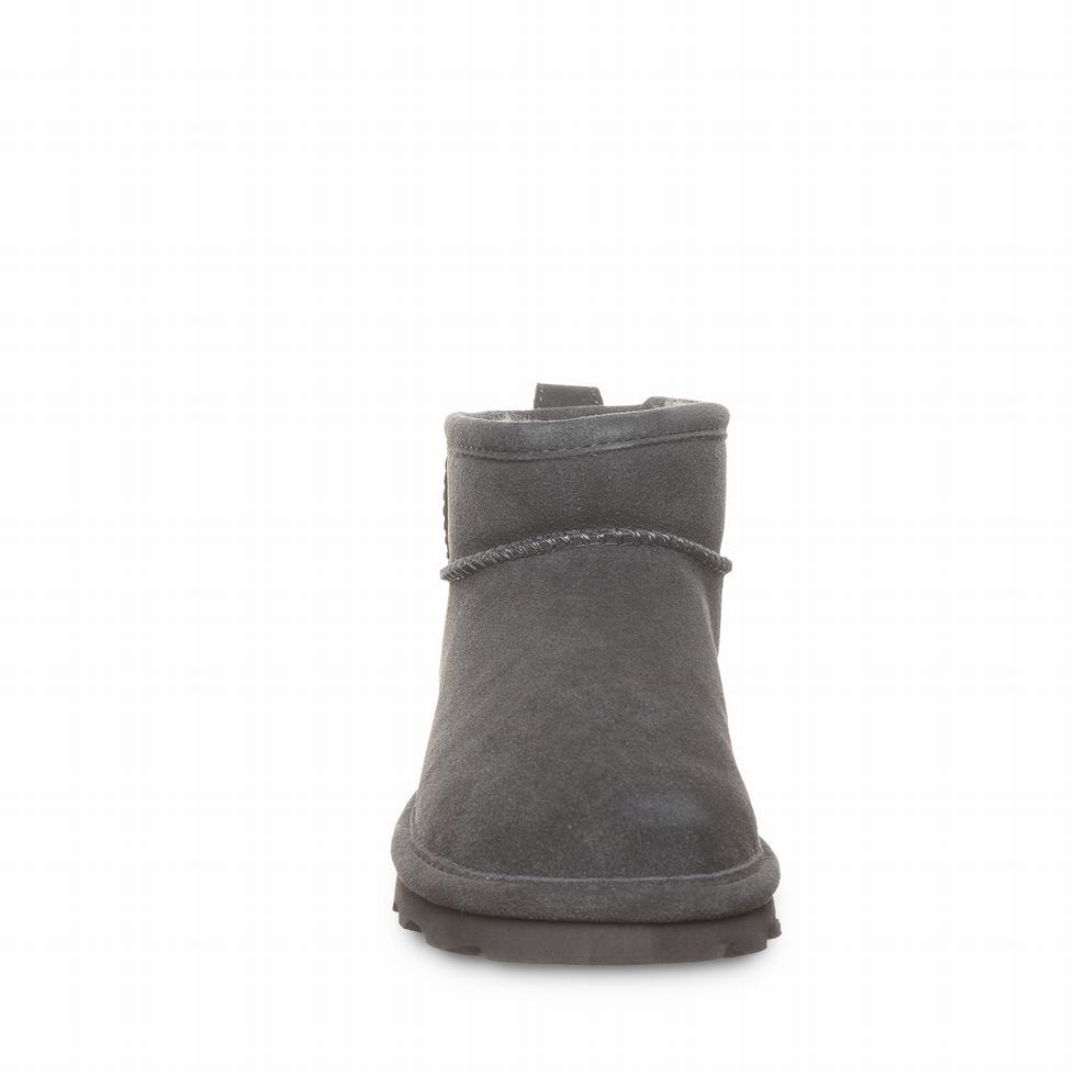 Botas Bearpaw Shorty Wide Mujer Gris | HKM5725AV