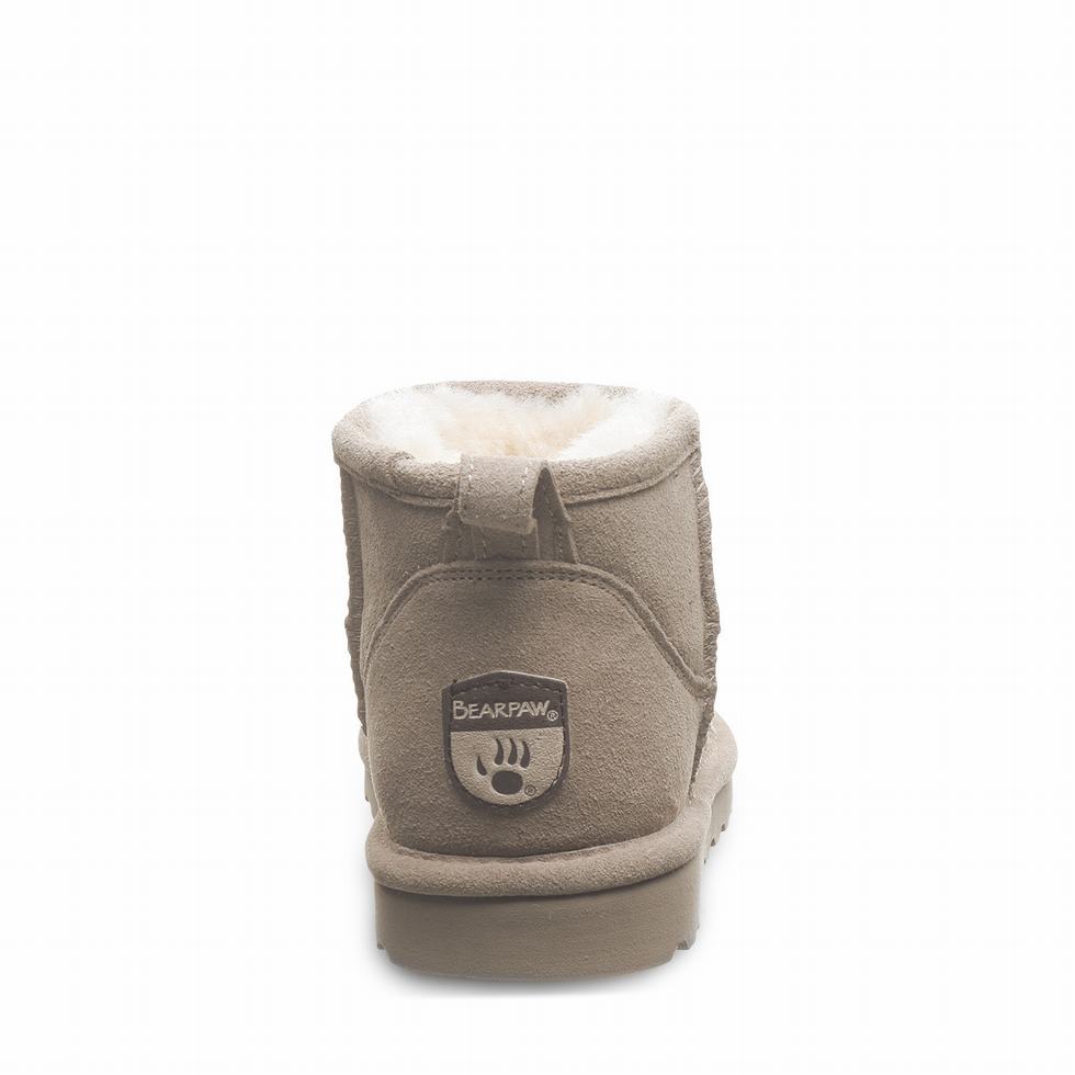 Botas Bearpaw Shorty Wide Mujer Marrones | EOY9439MW