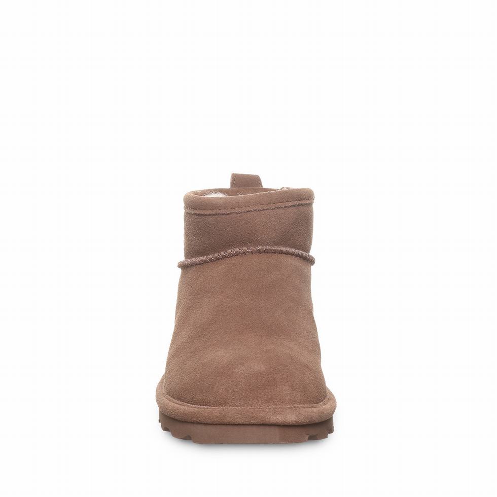 Botas Bearpaw Shorty Wide Mujer Marrones | HDQ3011ZM