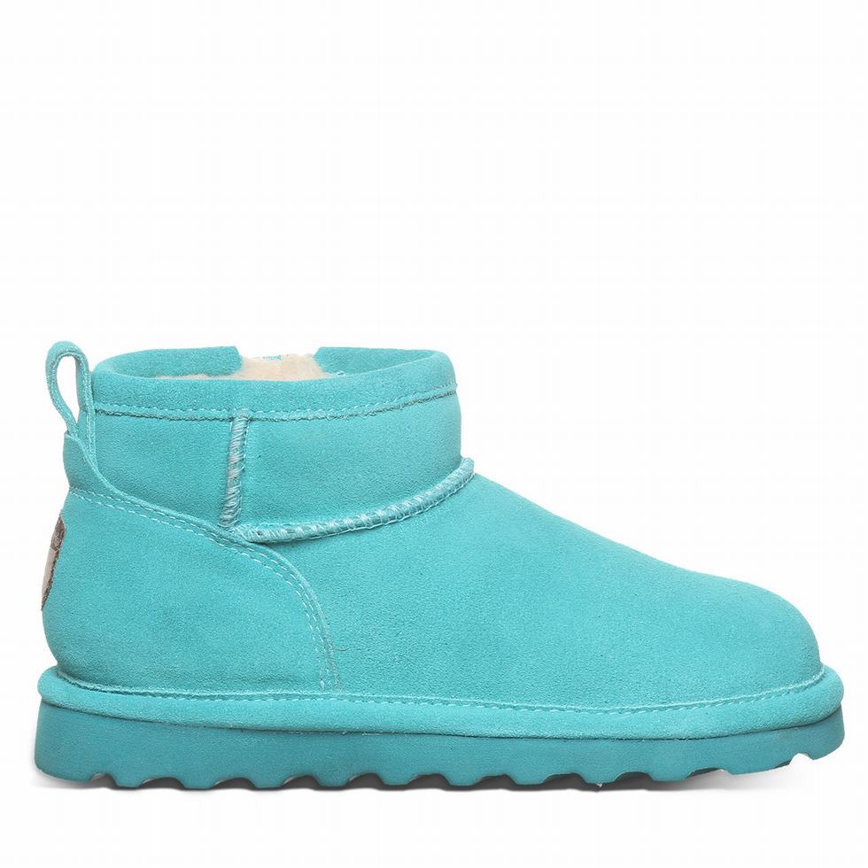 Botas Bearpaw Shorty Youth Niños Azules | DUI2026KF