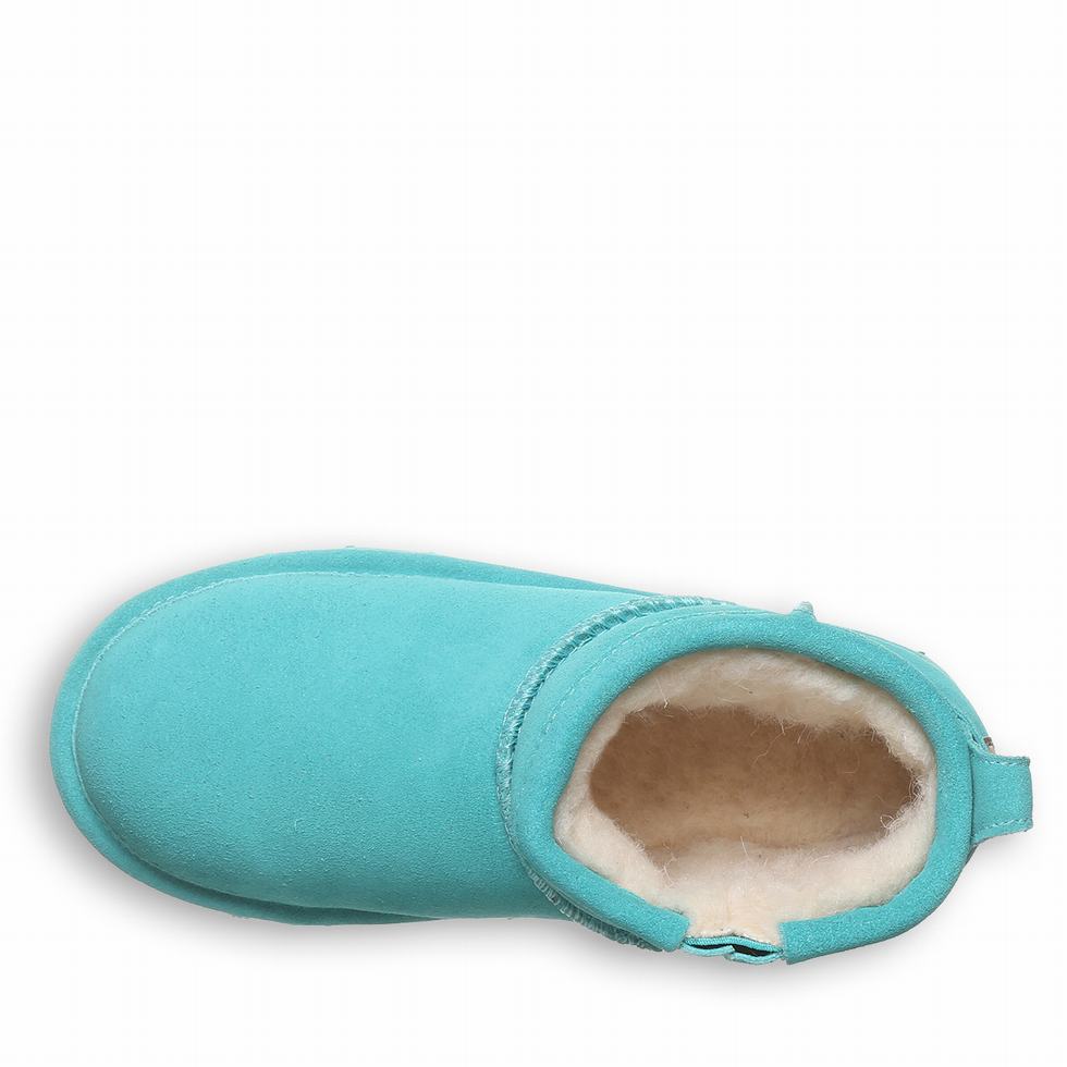 Botas Bearpaw Shorty Youth Niños Azules | DUI2026KF