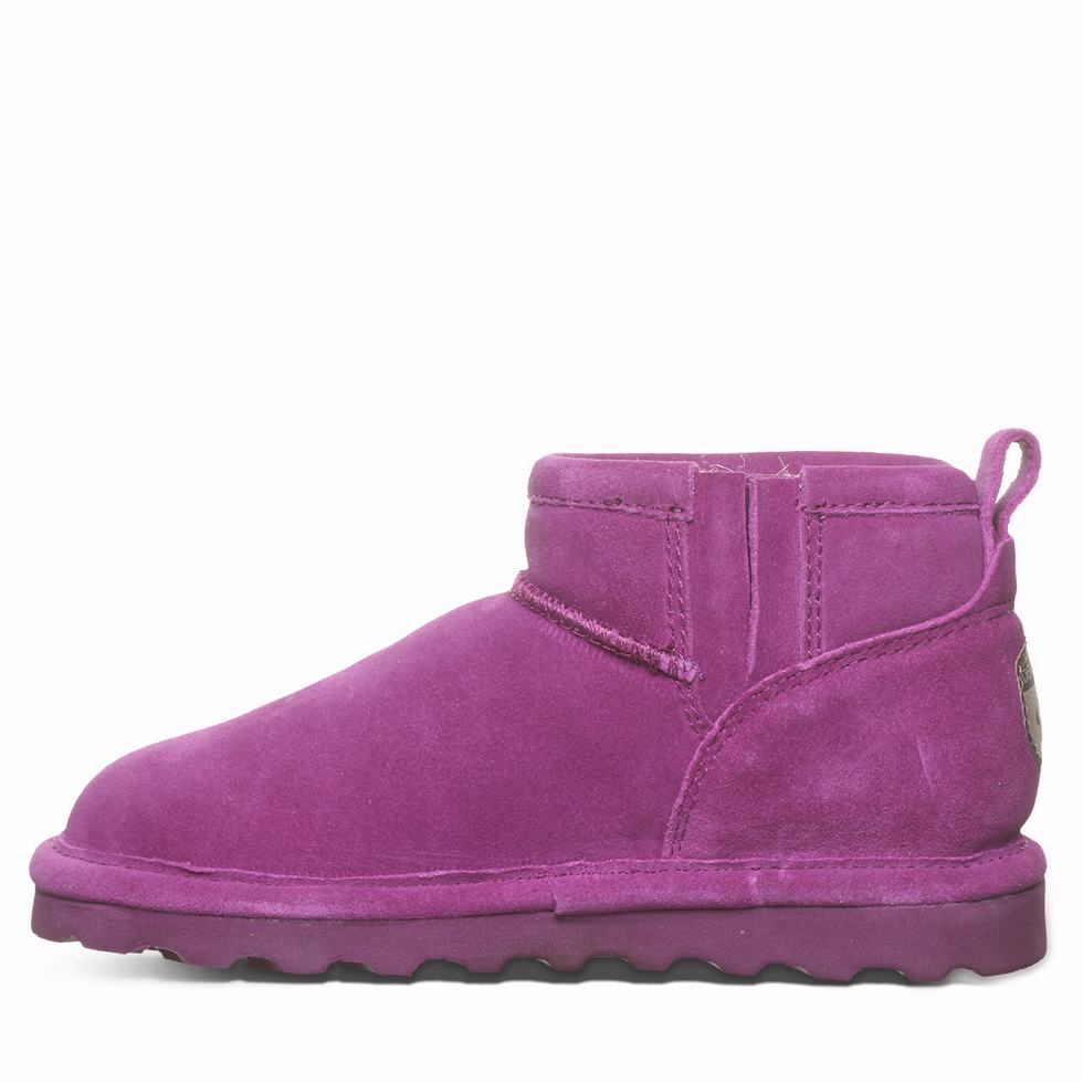 Botas Bearpaw Shorty Youth Niños Moradas | WBW3430GB