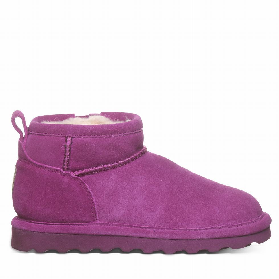 Botas Bearpaw Shorty Youth Niños Moradas | WBW3430GB