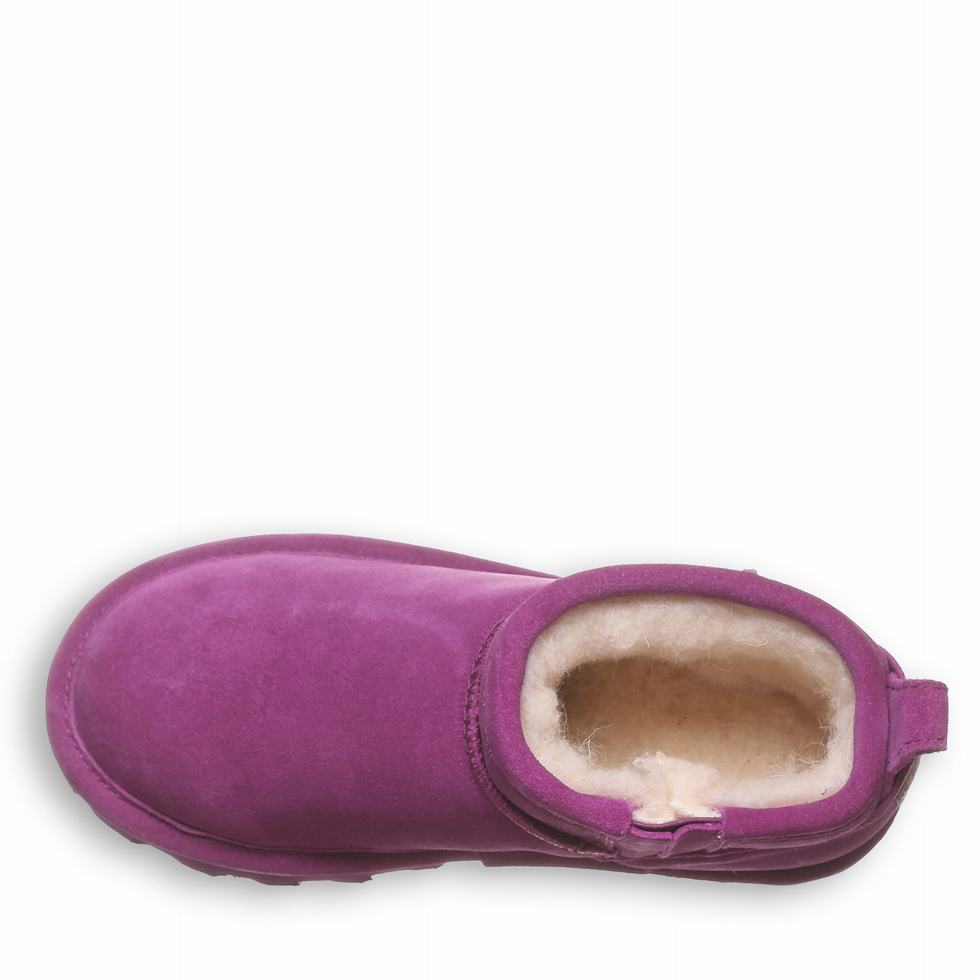 Botas Bearpaw Shorty Youth Niños Moradas | WBW3430GB