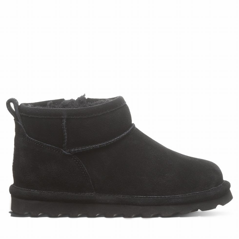 Botas Bearpaw Shorty Youth Niños Negras | GNN3690GS