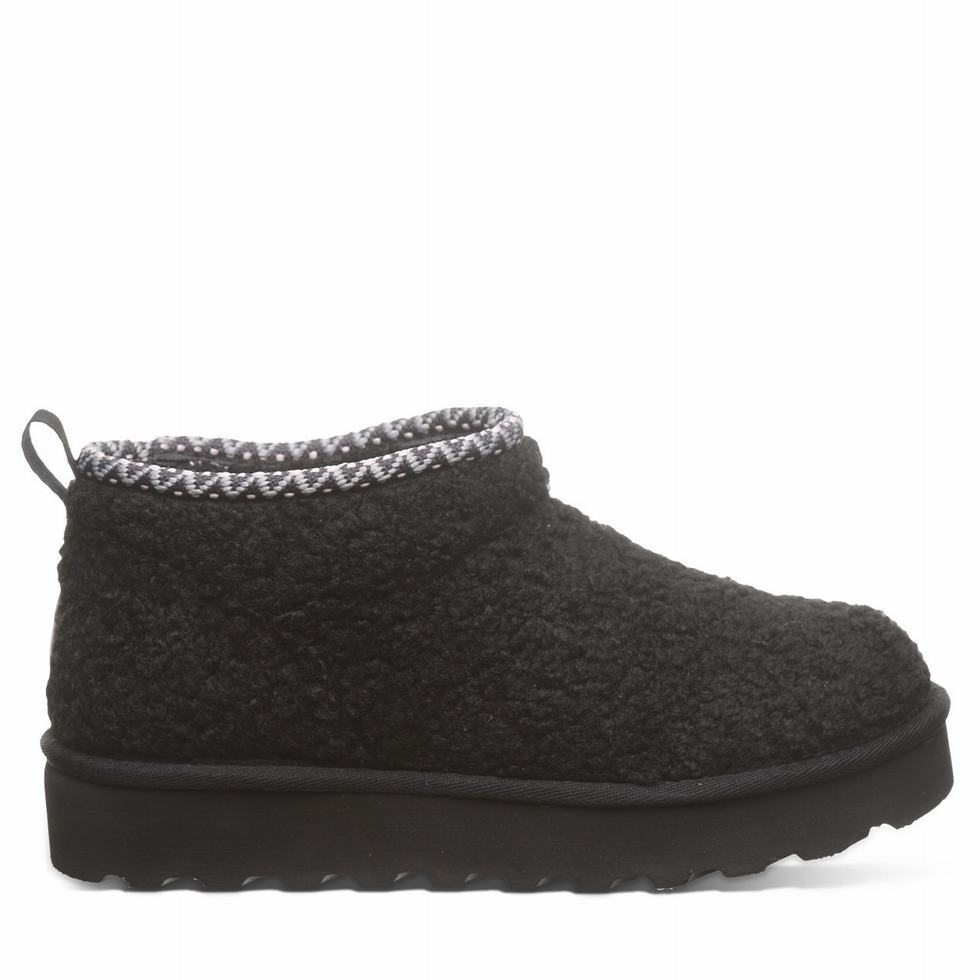 Botas Bearpaw Snuggle Daphne Deco Mujer Negras | HKL2432EK