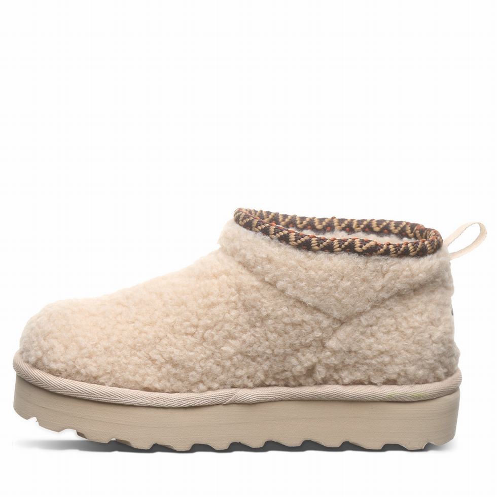 Botas Bearpaw Snuggle Daphne Deco Youth Niños Beige | BTR413ZR