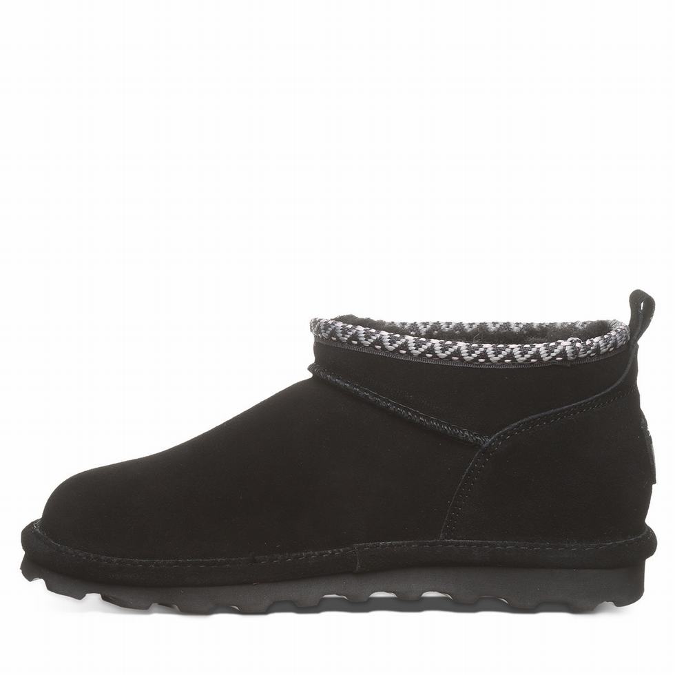 Botas Bearpaw Super Shorty Deco Mujer Negras | HGP4179OD