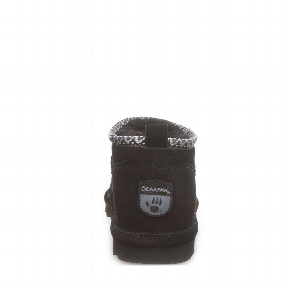 Botas Bearpaw Super Shorty Deco Mujer Negras | HGP4179OD