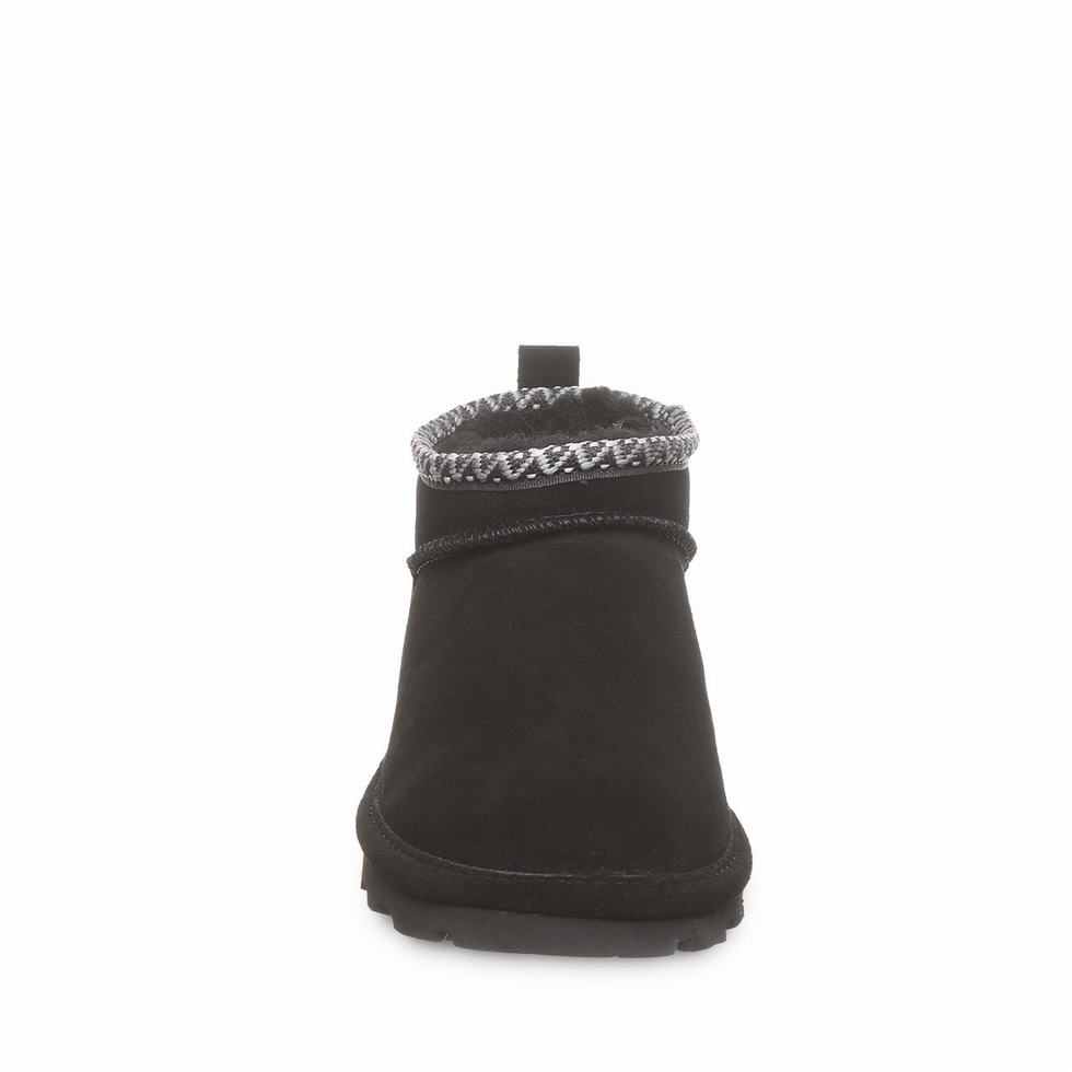 Botas Bearpaw Super Shorty Deco Mujer Negras | HGP4179OD